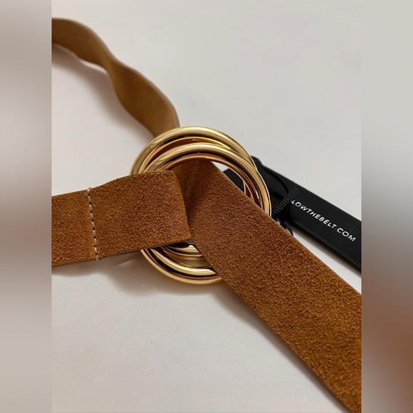 NWT B-LOW THE BELT suede belt - Picture 6 of 6